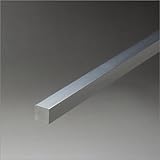 e-kanamono アルミ角棒 5x5x4000mm(2M+2M) 生地(表面処理なし)