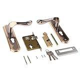 F Fityle ティー　ドアロック　ハンドルセット　レバーロック　パネルロック