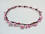 Hippy DIY Handmade Crafts Mini Paper Plum Flower Artificial Berry Crown Headband Bridal Hairband Hal