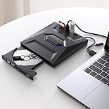 JOYIN-BURN USB 3.0 USB C 外付け 3D ブルーレイライター BD-RE BDバーナー ドライブ CD DVDバーナー SDカードリーダーとUSB 3.0+2.0+Type-C入力ポート付き ノートパソコン Windows 11/10/8/7、Linux、Mac OS用