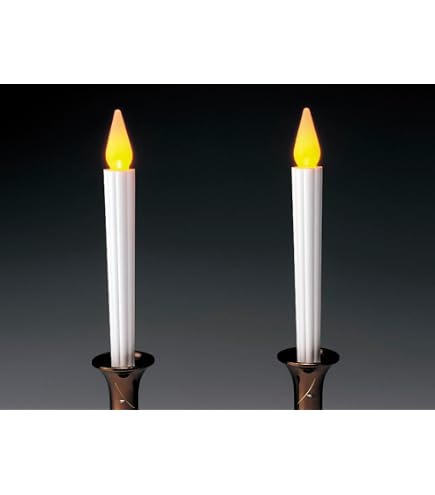 Amazon｜【赤澤朝陽】電池式ローソク (大：20cm)｜仏前ろうそく