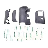 4 個ボディラバーセットグリップスキンケースグリップカバーユニット D800 用テープ付きカメラ修理アクセサリーカメラプロテクター