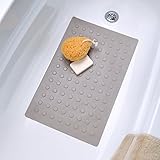 14 " x 22 "カビ防止ゴム安全バスマットwith Microban ベージュ 06481-1