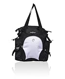 Obersee Innsbruck Diaper Bag Tote with Cooler, Black/White by Obersee [並行輸入品]