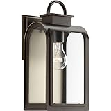 Progress Lighting P6030-108 Traditional/Casual 1-100W Med Wall Lantern Oil Rubbed Bronze [並行輸入品]