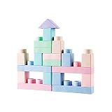 無毒フォームブロック、ビルディングブロックと積み重ねブロック、素晴らしいバスおもちゃ