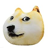 (ビグッド)Bigood フワフワ 柔らか かわいい リアル 犬 抱き枕 ぬいぐるみ クッション プレゼント 誕生日 彼女 子供 お昼寝まくら チェアクッション 腰当て 動物 45cm