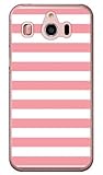 [シンプルスマホ4 707SH/SoftBank専用] Coverfull スマートフォンケース Cf LTD ピンキーコレクション ボーダー （クリア） SSH707-PCCL-152-MJ29