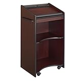 Safco Products 8918MH Executive Mobile Lectern Mahogany [並行輸入品]