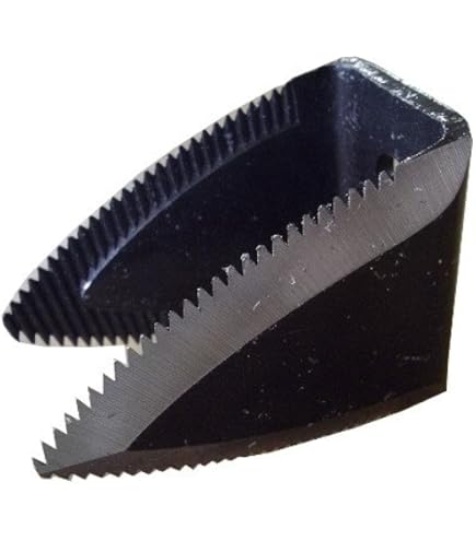 Amazon | クボタ コンバイン用 ワラ切刃 鋸目付 一つ穴 Kタイプ 鋸目