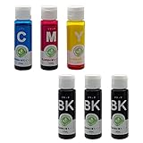 キャノン用 CANON用 詰め替えインク (BK/C/M/Y)BC-310/311 BC-340/341 BC-345/346 BC-360/361 BC-365/BC-366 4色セット＋2ブラック(合計6本)各30ml 器具付 個包装