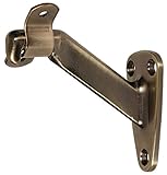 Theヒルマングループ851538手すりブラケット – Heavy Duty – アンティーク真鍮( 3 - Pack )