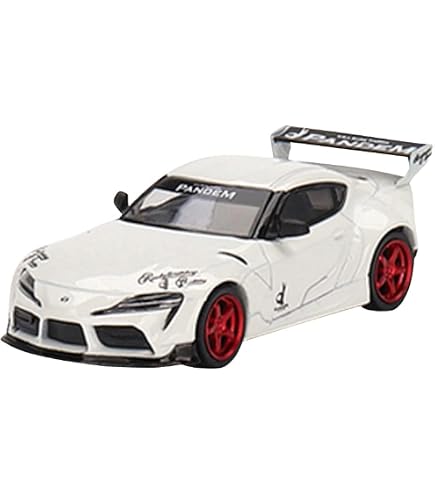 Amazon.co.jp: MINI GT 1/64 Pandem Toyota GR Supra V1.0 White Right