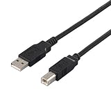 BUFFALO(バッファロー） USB2.0ケーブル (A to B) ブラック 3m BCUAB230BK