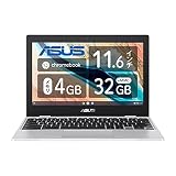 【整備済み品】 ASUS Chromebook CX1 ノートパソコン(11.6インチ/日本語キーボード/Webカメラ/インテル Celeron N4020/4GB・32GB eMMC/トランスペアレントシルバー)【日本正規代理店品】【あんしん保証】CX1101CMA-GJ0004/A
