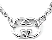 ネックレス メンズ ブランド SBG エンブレム チェーン ネックレス 銀 ペンダント トップ