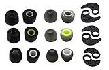 Zotechアクセサリーパックfor Jaybird Bluebuds X、x2 & x3 Bluetoothスポーツヘッドフォン( 3ペアメモリフォーム、3ペアシリコン耳フィン& 3ペアシリコンゴム交換用イヤホン、耳ヒント)