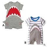 ベビー赤ちゃん　新生児連体服 カバーオール ( 80-90-95cm)各サイズ一枚ずつ　　B 【3点】