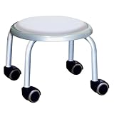 ルネセイコウ ローキャスター ボン ホワイト/シルバー LCS-255A