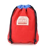 OCEAN＆GROUND オーシャンアンドグラウンド 巾着袋 小 GOODAY レッド