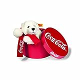 Steiff Coca-Cola Polar Bear in Box Plush, White [並行輸入品]