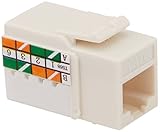 Cooper Wiring Devices 5546-6LA Cat6 RJ45モジュラーデータジャック挿入部品 ライトアーモンド色