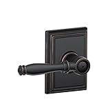 Ingersoll Rand F40 BIR 716 ADD Schlage Birmingham Privacy Door Lever Set with the Decorative Addiso,