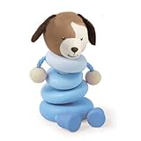 Bunnies By The Bay Skipit's Wooden Rattle, Blue (Discontinued by Manufacturer) by Bunnies by the Bay