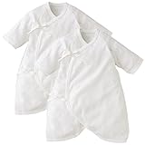 赤ちゃん本舗　長袖コンビ肌着２枚組　フライス