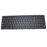 汎用 ノートブックキーボー に適合する For CLEVO P750 P750DM P750DM-G P750ZM P750ZM-G ブラック JP日本語版