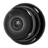 ベビーモニター EIVOTOR 720P 100万画素 ネットワークカメラ ミニ HD ナイトビジョン 監視カメラ マイク内蔵 暗視撮影 双方向通信 子供見守り スマホ/パソコン/テレビ対応 ブラック