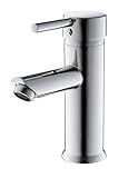 Greenspring Centerset Single Handle Bathroom Sink Vessel Faucet Stainless Steel Basin Mixer Taps,Chr
