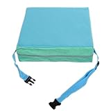 子供クッション お食事クッション ベビー チェアクッション クッション 椅子クッション 柔らかい 可愛い　 (ブルー)