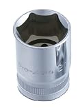 Pro-Auto 1/2″(12.7)DR. ウェーブソケット(ミリ)6PT 10mm 0142100