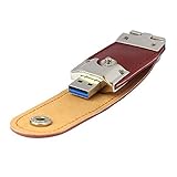 Bolayu 32GB U-Disk New USB 3.0 Business Leather Flash Drive Memory Stick [並行輸入品]