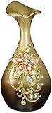 SINTECHNO SK-4248-V1 Sapphire Rose Decorative Vase [並行輸入品]