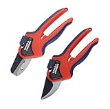 Spear & Jackson 6070TP/09 Razorsharp Bypass and Anvil Secateur Set [並行輸入品]