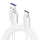 Type C 充電ケーブル 5A 超急速充電 USB Type C ケーブル USB-A to USB-C ケーブル QC3.0対応 高速データ転送 USB C ケーブル FOR OPPO Huawei/Galaxy/MacBook/FOR Air Pro/iPad Mini Xiaomi 等USB-C機種対応 1m