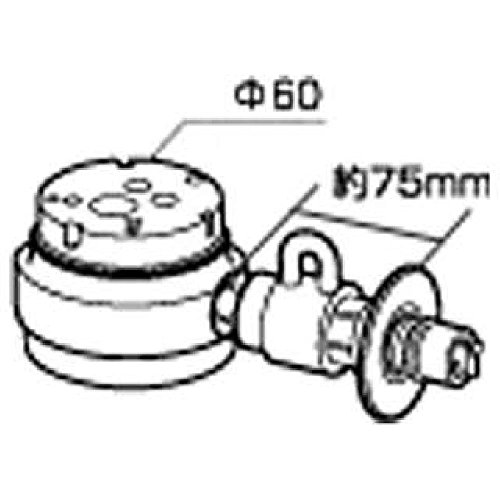 パナソニック 食器洗い乾燥機用分岐栓Panasonic CB-SSH8