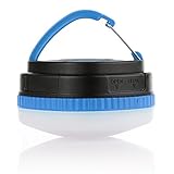 Ploarnovo LEDランタン マグネット式 コンパクト防水ライト アウトドアミニ懐中電灯 超軽量 キャンプ 夜釣り エクスプローラーなど適用 ハンドル付き (ブルー)