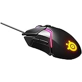 SteelSeries Rival 600 Wired 7-Button 96-128g Gaming Mouse - Prism 3-Zone RGB Illumination - 12,000 CPI - TrueMove3+ Dual Opti