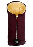 Kaiser Stroller Sheepskin Foot Muff Iglu Medical Sheepskin (Plum) by Kaiser