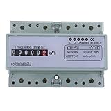 Dolity 3相4線　エネルギーメーター　DINレール　KWHメーター　安定性　電子パワーメーター　