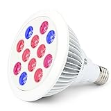 1byone Led Grow light Bulb, High Efficient Hydroponic Plant Grow Lights for Greenhouse Gardening, Pl