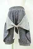 【WhipCream/ホイップクリーム 子供服】 日本製Wフェイス６分丈サルエルパンツ