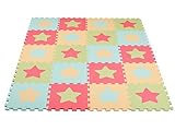 Baby's Best Products Star Series Extra-Thick, Non-Toxic Play Mat (Pastel) by Baby's Best