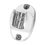 uxcell シャワーヘッドホルダー　浴室　バスルーム　壁に取り付ける　プラスチック製　ブラケット　シルバー