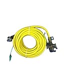 極太延長コード 10m 黄