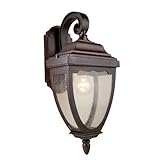 Artcraft Lighting Oakridge 1-Light Outdoor Wall Sconce, Oil Rubbed Bronze [並行輸入品]