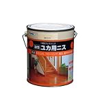 アサヒペン 油性ユカ用ニス ツヤ有り透明 1.8L 【まとめ買い3セット】
